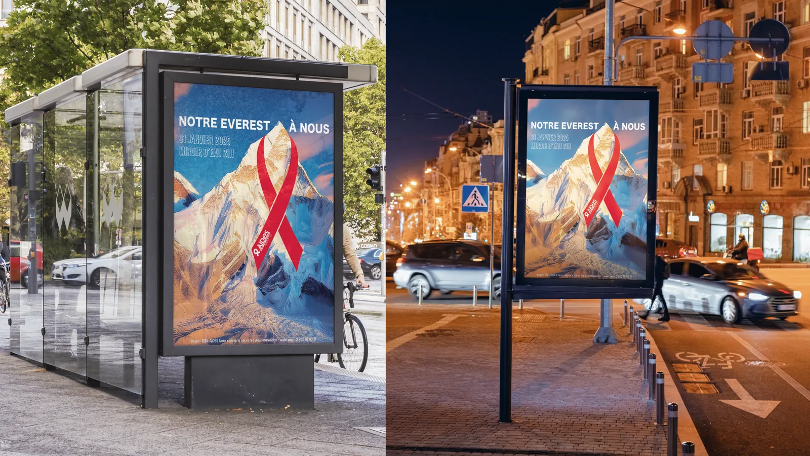Visuel campagne AIDES